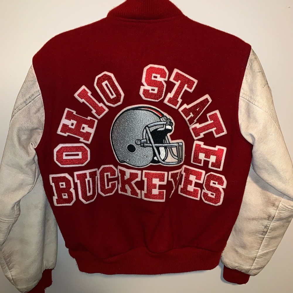 AUTHENTIC OHIO STATE UNIVERSITY letterman jacket